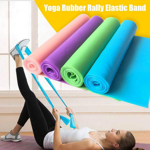 Yoga Strap Resistance Bands Sports Exercise Stretch Belt Elastic Bands For Fitness Elasticas Para Ejercicio Accesorios Para Gym