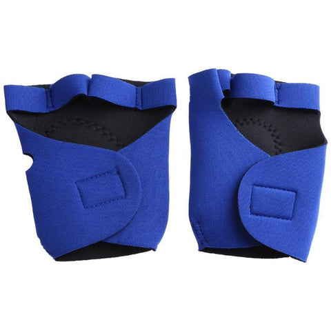 Unisex Anti Skid Half Finger Gloves Gym Wrist Wrap Exercise Glove Fitness Weight Lifting Gym Gloves Dumbbell Training Gloves