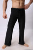 Men Viscose Sleepwear Hooded Pajama Sets Long Sleeve Trousers Comfort Loose Nightgown Male Home Clothing Plus Size