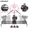 ASHANKS S2 Track Camera Slider Carbon Fiber Adjustable Angle Tube Follow Focus Pan for Stabilizer DV DSLR Camera Video Shooting