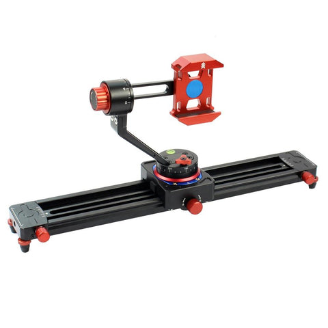 XILETU XI-Q1 13.7inch Tabletop Mini Camera/Smartphone Video Track dolly Slider Rail System For Arca Swiss Digital Camera Phone