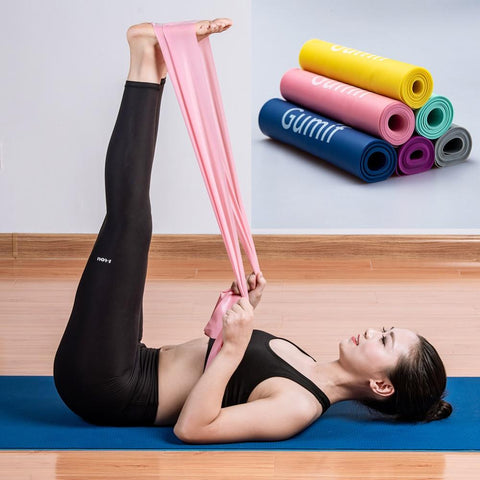 2018 Hot Gym Fitness Equipment Strength Training Elastic Resistance Bands Yoga Rubber Pull bands Sport Pilates Workout Crossfit