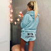 JULY'S SONG Women Pajama Sets 2019 Autumn Winter Flannel Cartoon Warm Pyjamas Animal Sleepwear Cat Female Pajama Women Homewear