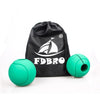 FDBRO 1 Pair Barbell Grips Dumbbell Kettlebell Grip Thick Bar Handles Pull Up Weightlifting Support Anti-Slip Protect Pad Free