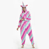 2019 Winter Animal Pajamas Stitch Sleepwear Unicorn Pajamas onesie Sets Kigurumi Women Men Unisex Adult Flannel Nightie overalls