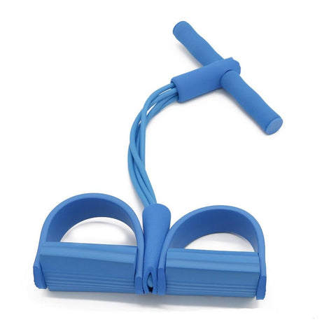 Hot 2/4 Tube Resistance Bands Pull ropes Fitness Pilates Pedal Exerciser Strength Training Women/Men/Child body building Puller