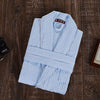 Bath Robe Men Dressing Gown Unisex Men's Robe Sleeve Solid Waffle Kimono Robe Sleep Lounge Bathrobe Peignoir Nightgowns Lovers