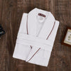 Bath Robe Men Dressing Gown Unisex Men's Robe Sleeve Solid Waffle Kimono Robe Sleep Lounge Bathrobe Peignoir Nightgowns Lovers