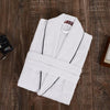 Bath Robe Men Dressing Gown Unisex Men's Robe Sleeve Solid Waffle Kimono Robe Sleep Lounge Bathrobe Peignoir Nightgowns Lovers