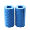 1 Pair Barbell Dumbbell Grips Kettlebell Fat Grip Thick Bar Handles Pull Up Weightlifting Support Silicon Anti-Slip Protect Pad