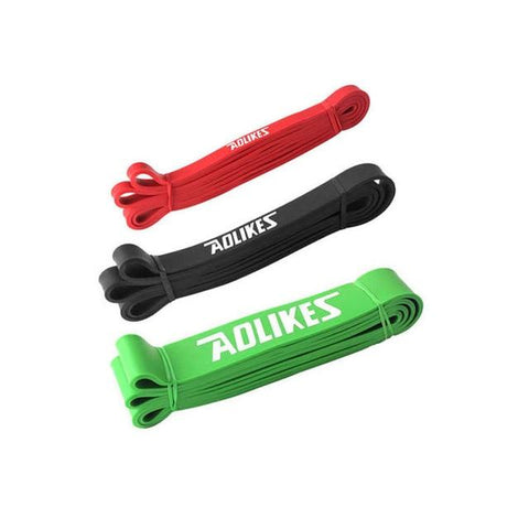 AOLIKES Set of Natural Latex Athletic Rubber Resistance Bands set Gym Expander Crossfit Power Lifting Pull Up Strengthen Muscles