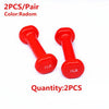 JayCreer 1LB 2LB 3LB 4LB Dumbbells Deluxe Vinyl Coated Hand Weights All-Purpose Color Coded Dumbbell for Strength Training