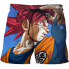 Dragon Ball Z Goku Print Swimwear Men Sexy Casual Boardshort Fitness Mens 6XL Beach Shorts Funny 3D Swimsuit s-6xl summer 2019
