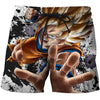 Dragon Ball Z Goku Print Swimwear Men Sexy Casual Boardshort Fitness Mens 6XL Beach Shorts Funny 3D Swimsuit s-6xl summer 2019