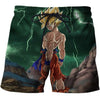 Dragon Ball Z Goku Print Swimwear Men Sexy Casual Boardshort Fitness Mens 6XL Beach Shorts Funny 3D Swimsuit s-6xl summer 2019