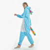 2019 Winter Unicorn Pajamas Stitch Animal Sleepwear onesie Kigurumi Women Men Unisex Adult Flannel Nightie Home clothes Sets