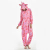 2019 Winter Unicorn Pajamas Stitch Animal Sleepwear onesie Kigurumi Women Men Unisex Adult Flannel Nightie Home clothes Sets