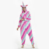 2019 Winter Unicorn Pajamas Stitch Animal Sleepwear onesie Kigurumi Women Men Unisex Adult Flannel Nightie Home clothes Sets