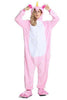 2019 Winter Unicorn Pajamas Stitch Animal Sleepwear onesie Kigurumi Women Men Unisex Adult Flannel Nightie Home clothes Sets