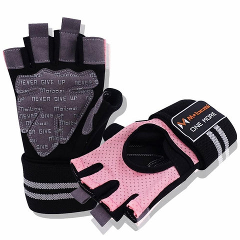 Gym Workout Gloves Women with Wrist Support Weight Lifting Training Gloves for Fitness Exercise Dumbbell Kettlebell Accessories