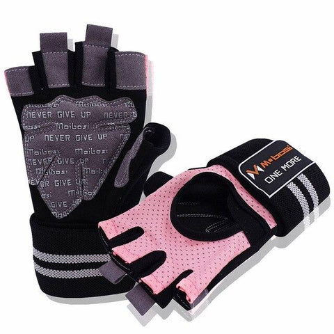 Gym Workout Gloves Women with Wrist Support Weight Lifting Training Gloves for Fitness Exercise Dumbbell Kettlebell Accessories