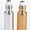 1Pcs 5ml/10ml Mini UV Glass Essential Oil Ball Bottle Massage Eye Skin Cream Bottled Medicine Coated Ball Cosmaic Refillable