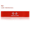 6 Level Yoga Resistance Bands Workout Training Pilates Rubber Loops 0.35mm-1.3mm Sport Elastic Bands for Fitness Body Building