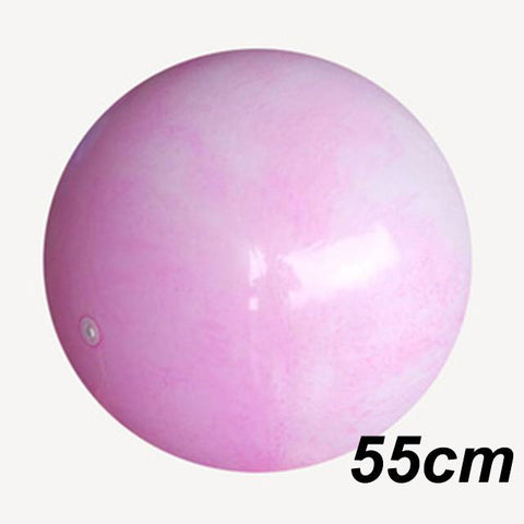 55cm/65cm/75cm Clouds Color Yoga Ball PVC Fitball High-quality Pilates Exercise Balance Ball Fitness Ball Explosion-proof Ballon