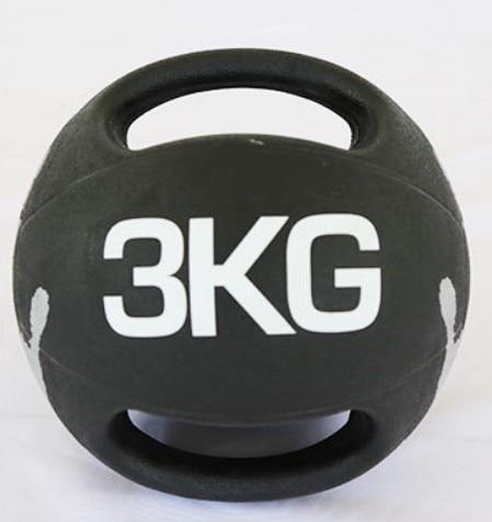 Palm print style Dual grip Medicine Ball Rubber Fitness Ball Imbalance Training Solid Gravity Ball