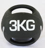 Palm print style Dual grip Medicine Ball Rubber Fitness Ball Imbalance Training Solid Gravity Ball