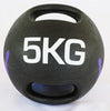 Palm print style Dual grip Medicine Ball Rubber Fitness Ball Imbalance Training Solid Gravity Ball