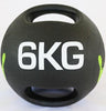 Palm print style Dual grip Medicine Ball Rubber Fitness Ball Imbalance Training Solid Gravity Ball