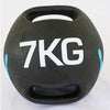 Palm print style Dual grip Medicine Ball Rubber Fitness Ball Imbalance Training Solid Gravity Ball