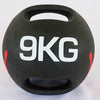 Palm print style Dual grip Medicine Ball Rubber Fitness Ball Imbalance Training Solid Gravity Ball