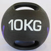Palm print style Dual grip Medicine Ball Rubber Fitness Ball Imbalance Training Solid Gravity Ball