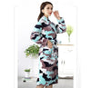 Fashion Winter Men's Mini Kimono Robe Autumn Lady Flannel Bath Gown Yukata Nightgown Sleepwear Sleepshirts One Size