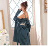 New Lovers Casual Sleepwear Loose Robe Summer Kimono Bathrobe Gown Soft Nightwear Rayon Home Wear Women Men Print Nightgown