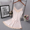 Red Women Lace Kimono Robe Set Lady Satin Bathrobe Bride Bridesmaid Wedding Robe Dress Gown Sexy Nightgown Sleepwear M L XL