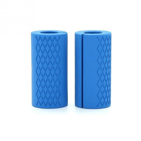 1 Pair Barbell Grips Dumbbell Kettlebell Fat Grip Thick Bar Handles Pull Up Weightlifting Support Anti-Slip Protect Pad