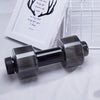 JayCreer 500-600ML Dumbbell Shaped Water Bottle