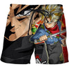 Dragon Ball Z Goku Print Swimwear Men Sexy Casual Board short Fitness Mens 6XL Beach Shorts Funny 3D Swimsuit Shorts Summer 2019