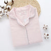 home suit Women Pajamas Long Sleeve Women Cotton Sleepwear Stripe Pyjamas Female Casual Home Wear Autumn Winter Women Clothing