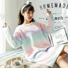 Autumn Winter Women O-Neck Nightgown Flannel Warm Sleepwear Thicken Nightdress Home Dress Lounge Nightwear Nightshirt M L XL