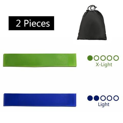 Elastic Fitness Bands Gum Set Latex Crossfit Exercise Pilates Training Resistance Band Strength Gym Rubber Equipment Expander