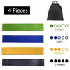 Elastic Fitness Bands Gum Set Latex Crossfit Exercise Pilates Training Resistance Band Strength Gym Rubber Equipment Expander