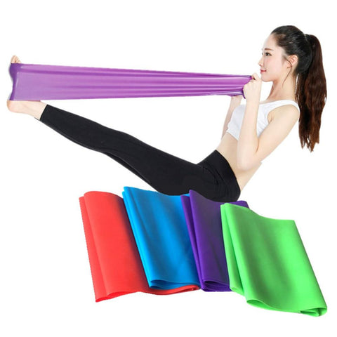 Yoga Resistance Rubber Bands Indoor Outdoor Fitness Equipment Pilates Sport Training Workout Elastic Bands #XTN