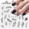 1pcs Nail Water Transfer Sticker Linear Flower Pattern Nail Art Decorations Slider For Nail Manicure Watermark Foils CHSTZ645