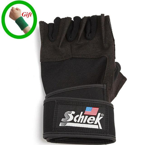 Bodybuilding Weightlifting Gym Gloves Dumbbell Kettlebells Fitness Gloves With Wrist Protector Crossfit Workout Training Gloves