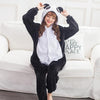 Adults Animal Kigurumi Pajamas Sets Sleepwear Cosplay Zipper Women Men Winter Unisex unicornio Stitch Cartoon Unicorn Pajamas