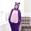 Adults Animal Kigurumi Pajamas Sets Sleepwear Cosplay Zipper Women Men Winter Unisex unicornio Stitch Cartoon Unicorn Pajamas